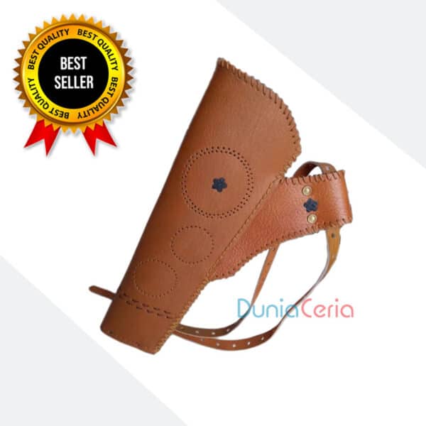 JX305 Arrow Quiver Bag Cow Leather Arrow Tube for Traditional Bow