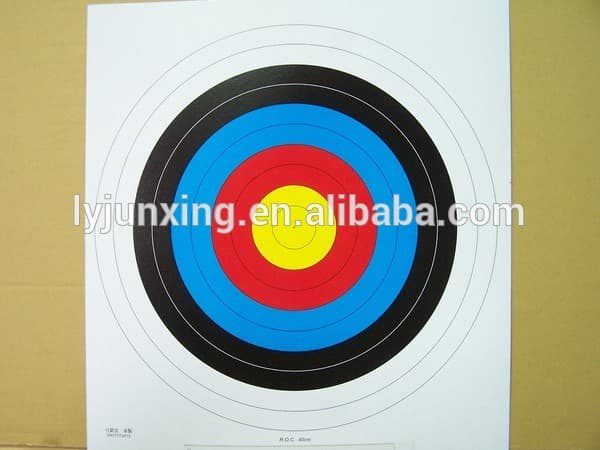 Paper Target Archery JX6060 : Kertas Target Shooting Panahan