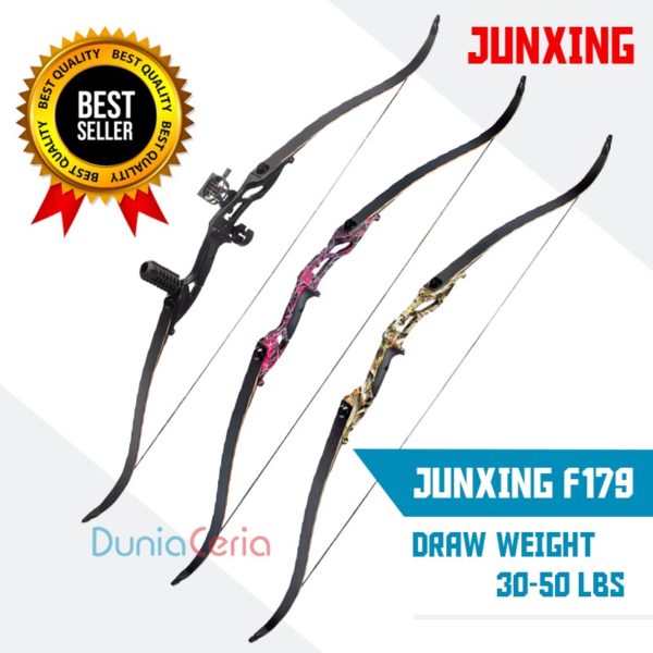 Busur Panah Junxing F179 Hunting Fishing Recurve Bow