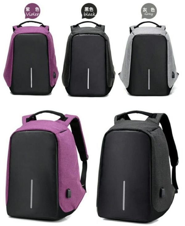 Tas Anti Maling / Theft Dilengkapi Port USB Powerbank